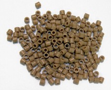Tan Tile Beads 250 Czech Glass native jewelry beading