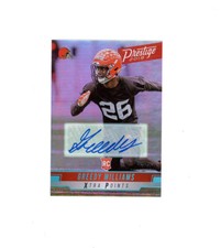 2019 Prestige ROOKIE SSP GREEDY WILLIAMS AUTO /10 RC! Cleveland Browns DB