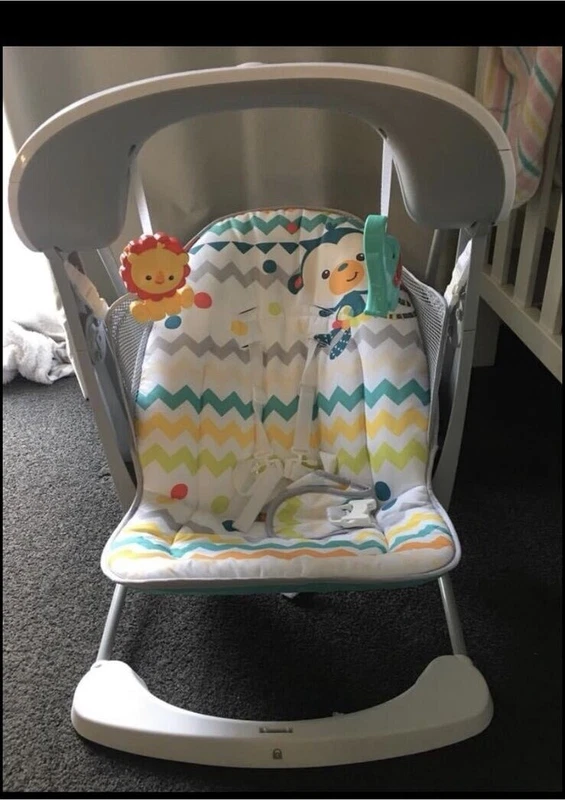 colourful carnival take along swing & seat