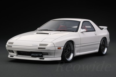 ignition 1/18 Mazda Savanna RX-7 FC3S White BBS LM Wheels IG0216