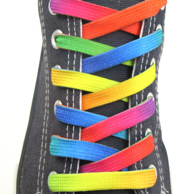 Rainbow boot laces Outlet