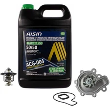 AISIN Green Engine Coolant Water Pump Thermostat Kit For Mazda 3 3 Sport 6 CX-5