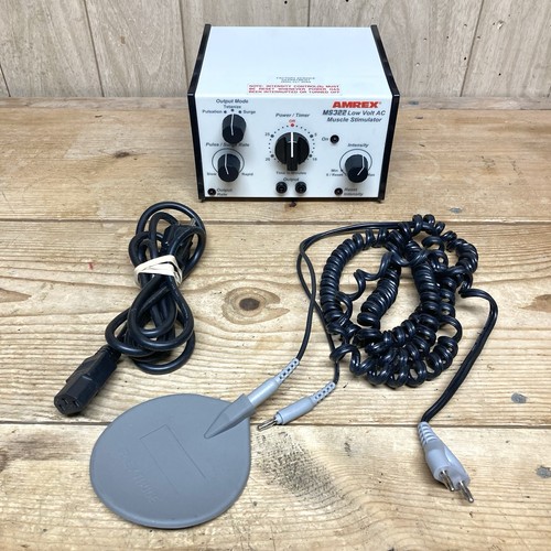Amrex MS322 Low Volt AC Muscle Stimulator **FOR PARTS/REPAIR**