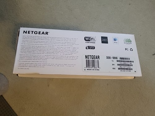 NETGEAR Cable Modem Wi-Fi Router Combo Dual Band C6250 DOCSIS 3.0 AC1600 - Picture 5 of 8