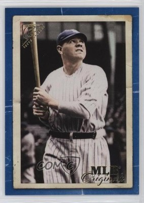 2021 Topps Gallery MLB Originals Blue 39/99 Babe Ruth #MO-1 HOF 0c3