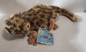 GANZ WEBKINZ PLUSH RETIRED LEOPARD LIZARD HM198 NWT SEALED UNUSED CODE