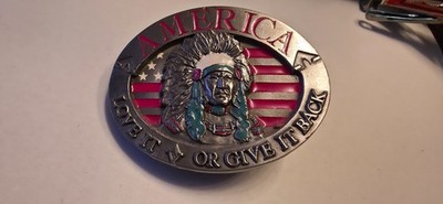 Buckles of America Masterpiece Collection BA-130 Native USA Vintage