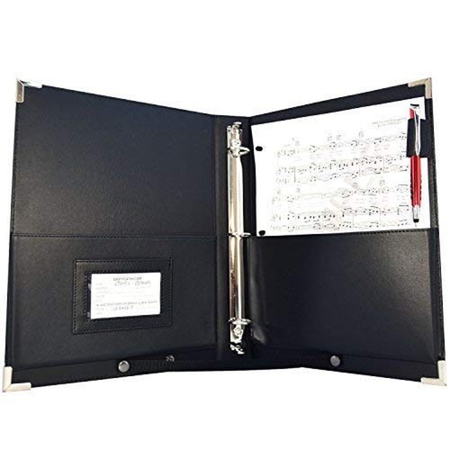 Orginal - MSP PU Leder Notenhalter | 9,5" x 12" - Notenordner mit H... - Bild 5 von 8