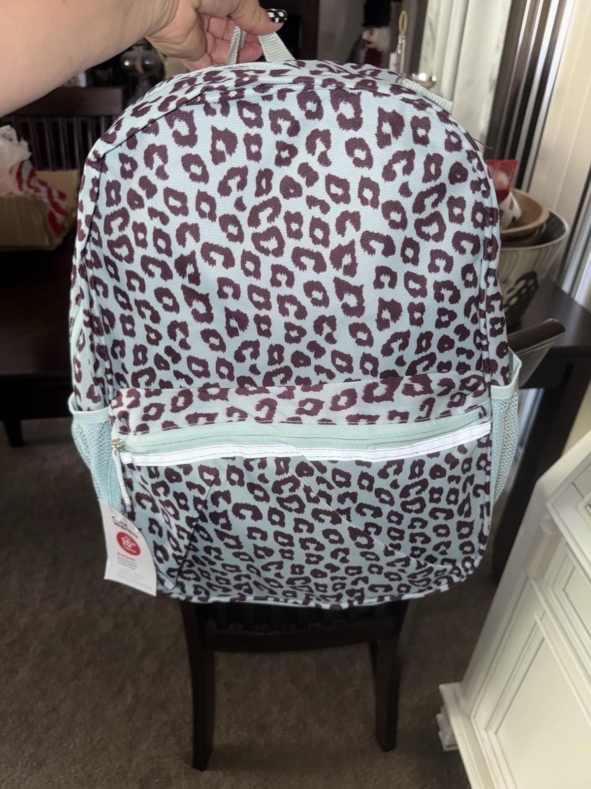 NWT Leopard Backpack