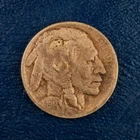 1914 Buffalo Nickel, F Condition, Half Horn, Better Date Five Cents D279