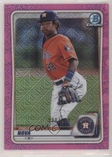 2020 Bowman Chrome Prospects Mega Box Pink Mojo Refractor 8/199 Freudis Nova 2eb