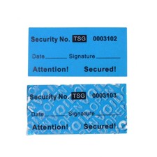 100pcs Non Transfer Tamper Resistant Security Warranty Void Labels/Stickers/S...