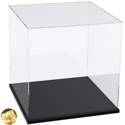 Acrylic Display Case for Collectibles Large Clear Lego Display Case Counterto...