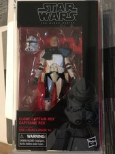 Star Wars The Black Series Clone Captain Rex Sealed & Uv Protection Acrylic Case
