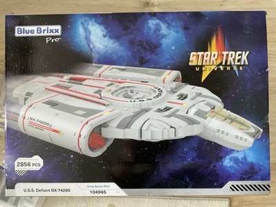 BlueBrixx 104965 Star Trek USS Defiant NX-74205 Deep Space Nine ORIGINAL-Lizenz