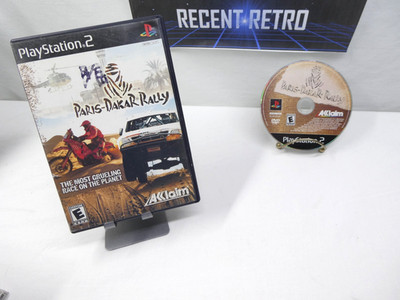 Paris-Dakar Rally (Sony PlayStation 2, 2001) Missing manual Tested and working