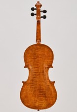 VIOLIN, c. 1905 Unlabeled. Inscribed to the inside back, "Made by A. B. Reed