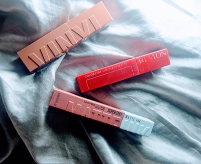 Maybelline SuperStay Matte Ink Liquid Lipstick Red/Pink/Beige 0.17