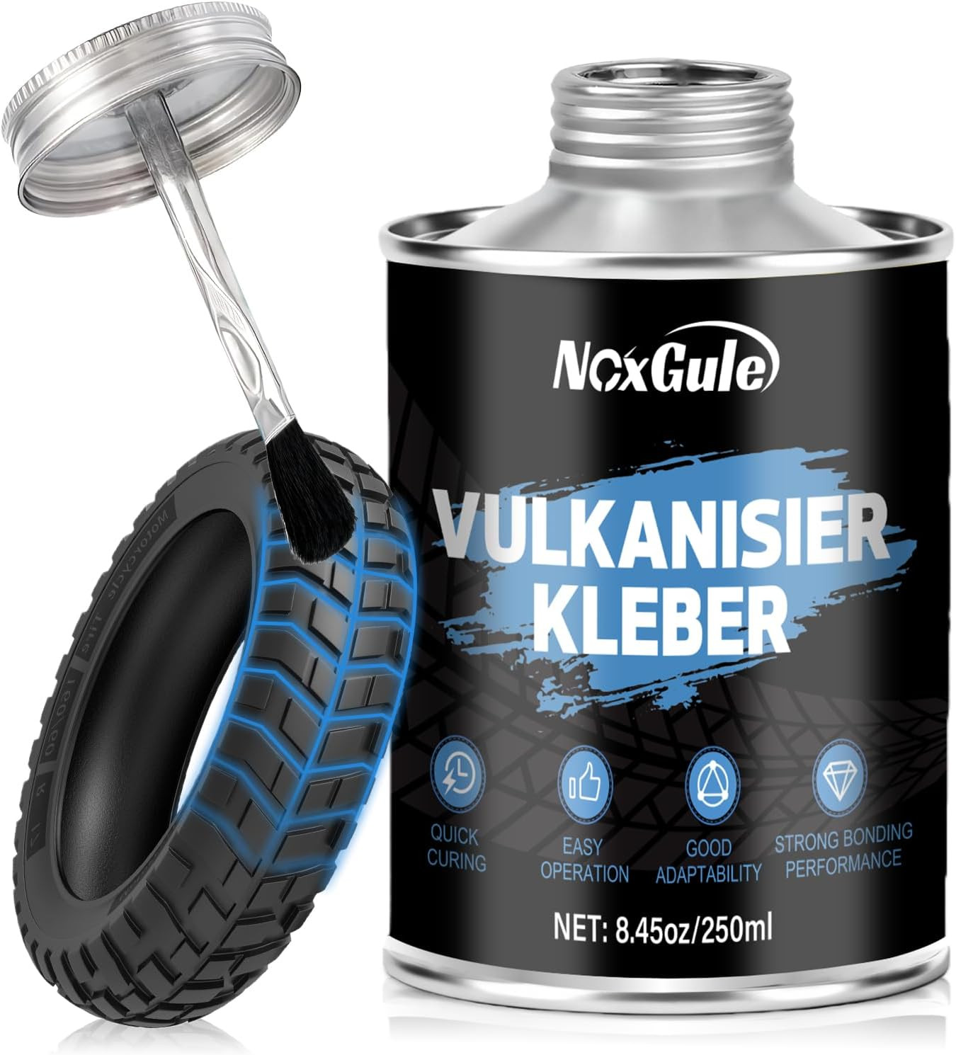 250Ml - Mastice per Riparazione Pneumatici, Ripara Gomme Auto, Kit Riparazione Pne - Miniatura 11