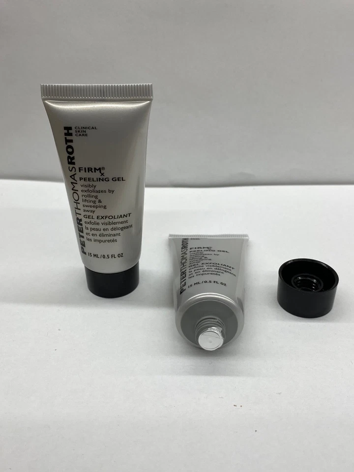 8 piezas.  Gel exfoliante Peter Thomas Roth FIRMx .5 OZ nuevo sellado fresco Foto 2 de 2
