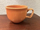 Fiesta Ware Orange Jumbo Cup Soup Mug Homer Laughlin VTG