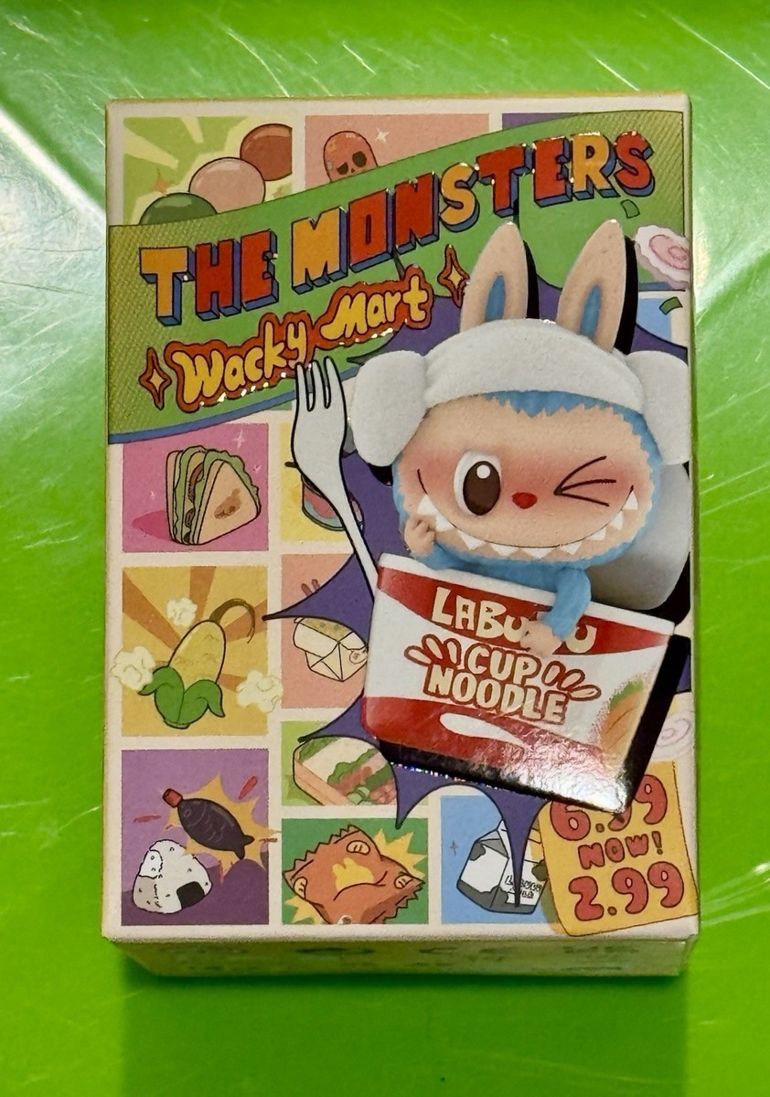 POP MART Labubu The Monsters x Wacky Mart Series Blind Box 100