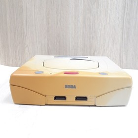 Sega Saturn Japanese white console bundle with 2 controllers & cables tested