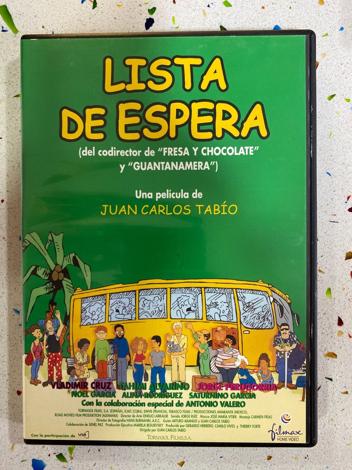 Waiting List DVD Juan Carlos Tabio Filmax - Spanish