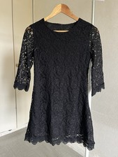 Minikleid schwarz Spitze