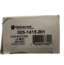 Made Usa Universal 005-1415-bh Hid Lighting Capacitor 14 Mfd Z92s3014mn 300vac Made Usa Universal 005-1415-bh Hid Lighting Capacitor 14 Mfd Z92s3014mn 300vac