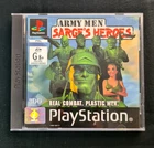 Army Men: Sarge's Heroes PAL (PS1) ~ Complete / Very Good Condition!