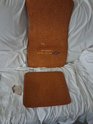  Chevy Heart Beat Of America Floor Mats - 4pc - Loop