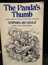 Panda's Thumb More Reflections in Natural History by Stephen Jay Gould 1st VG PB