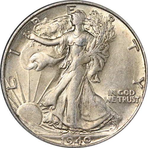 1940-S Walking Liberty Half