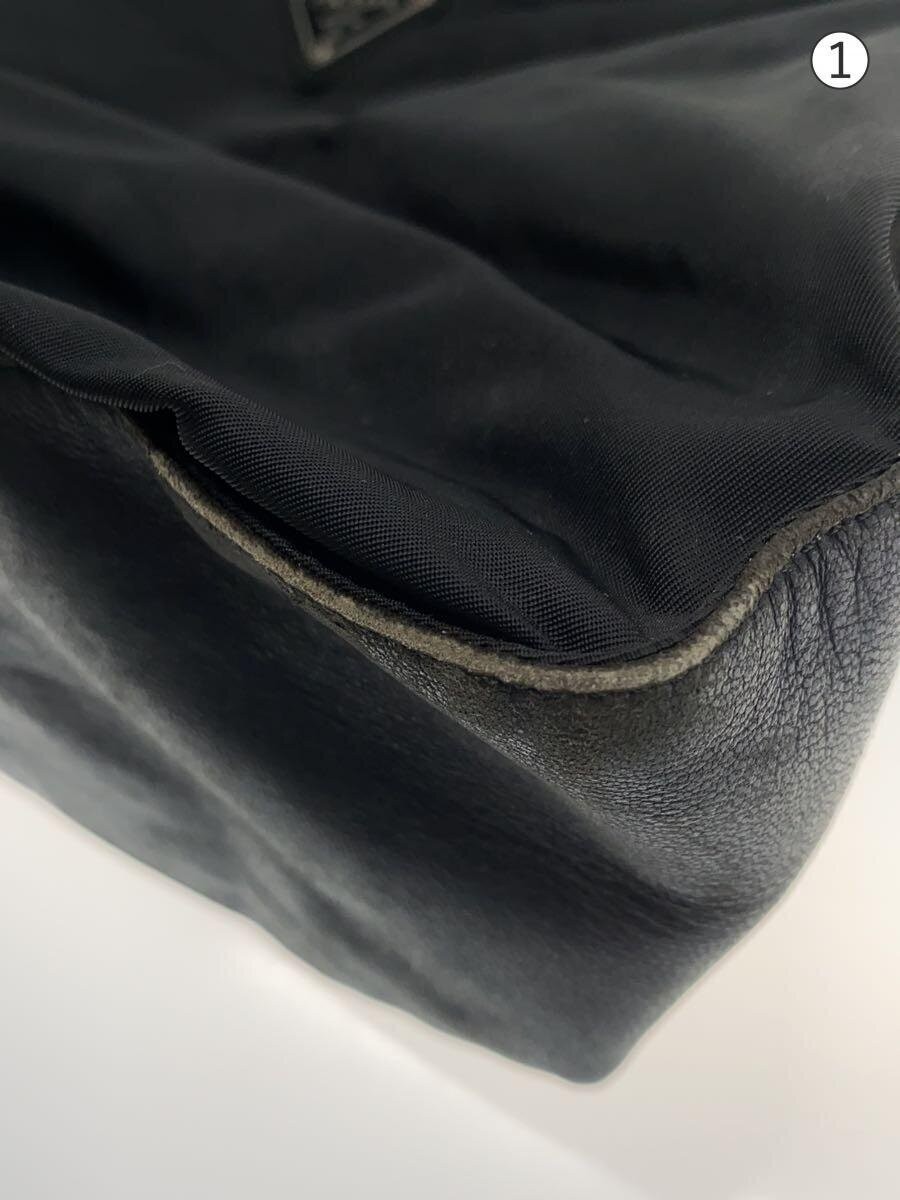 PRADA Handbag Nylon BLK Solid - image 7