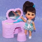 Mattel Liddle Kiddle PRETTY PRIDDLE doll Sears Exclusive + Vanity & Stool Shoes