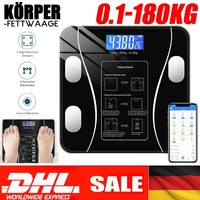 Personenwaage KöRperfettwaage KöRperwaage Bluetooth App KöRperanalysewaage Waage