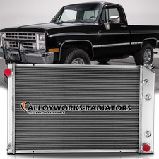 3-row Aluminum Radiator For 73-8784 Chevy Ck C10 C20 C30 K10 K20 Gmc C15 Truck