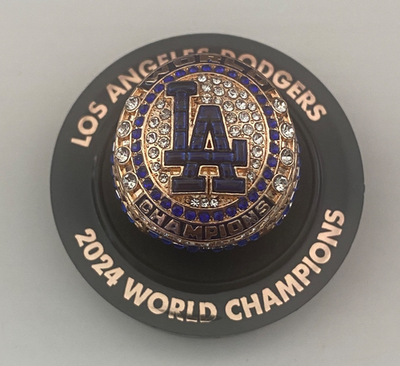 Freddie Freeman 2024 ワールドチャンピオンレプリカリング Freddie Freeman LA Dodgers 2024 World Series Champion Replica Ring