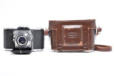 Zeiss Ikon IKONTA 35, Tessar T 45mm F 2.8 Lens with Original Leather Case