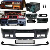 Sport StoßStange +Gt Lippe+ Nebel Black Passt FüR Bmw E36 M3 M Alle Modelle+Abe*