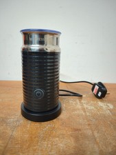 Nespresso Aeroccino 3 Electric Milk Frother Hot Cold Coffee Black Silver 3594