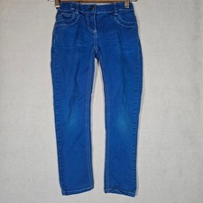 Mini Boden Bright Blue Skinny Jeans Size 7 Years
