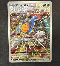 Karrablast 094/086 Holo Illustration Rare Black Bolt Pokemon TCG