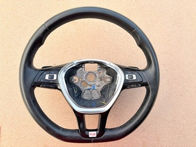2015-2017 VOLKSWAGEN GOLF STEERING WHEEL W/ CRUISE CONTROL SWITCH OEM