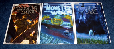 #ad MARK SPEARS MONSTERS amp; THE WOLF #2 A B amp; E FOC 1st print variant set KEENSPOT NM $11.69