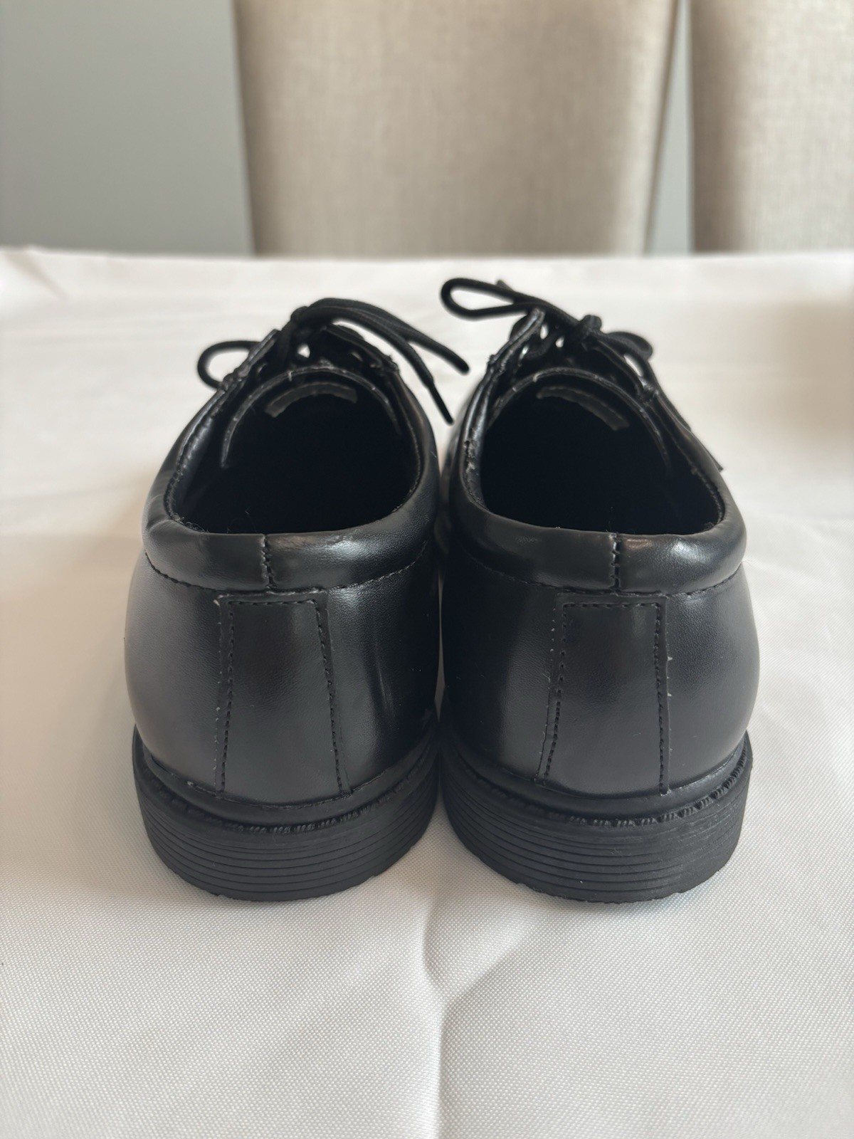 Boys Stacy Adams Black Oxfords Lace Up Size 5 M Big Kids Dress Shoes image 4