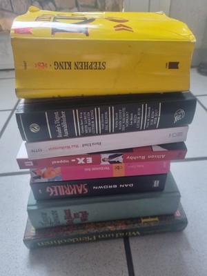 8er Bücherpaket: Stephen King (ES), Dan Brown, Reader's Digest u.a. - Mix