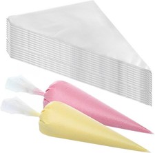 Redreo Spritz-Beutel Einweg, 100 St&uuml;ck 31&times;21cm gro&szlig;, Einweg, Spritz-Beutel
