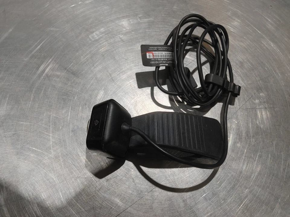 Buen Estado Microsoft LifeCam HD-5001 Probado Funcionando Mientras/Negro Foto 3 de 3